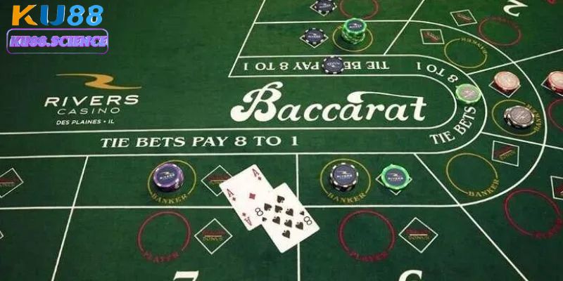 Baccarat là gì? Chiến thuật chơi baccarat bách trúng tại Ku88 1 baccarat là gì